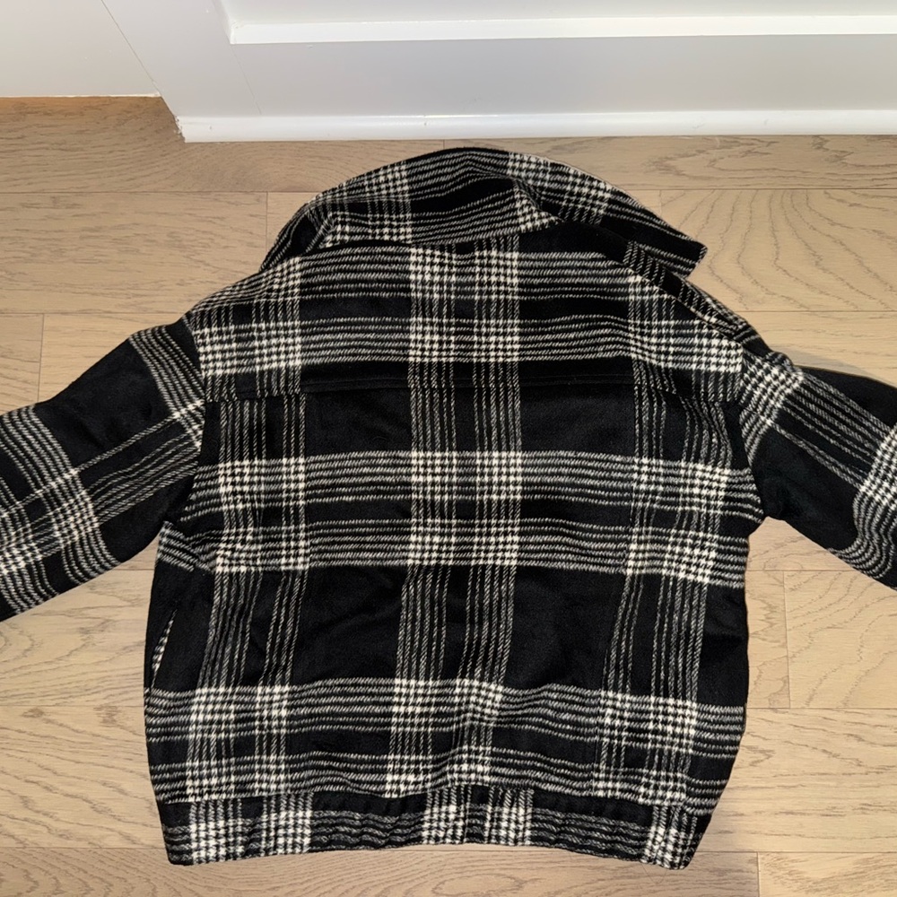 Saltwater Lux plaid coat